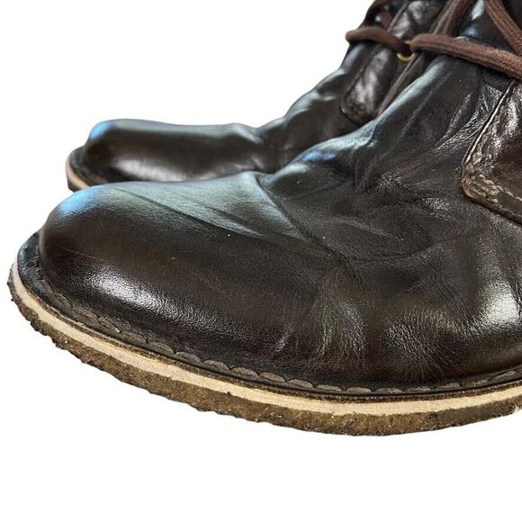 Ugg 3275 Leighton Chukka Lace Up Brown Leather Mens Ankle Boots Shoes sz 10 main image 12